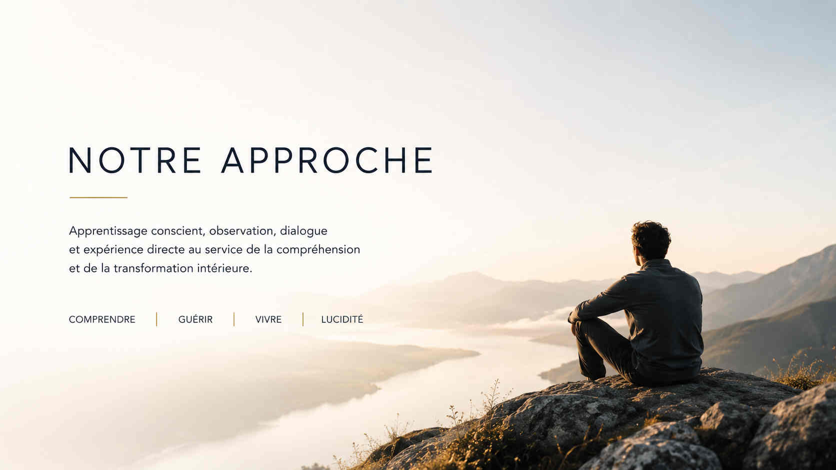 apprentissage conscient - observation - compréhension -transformation