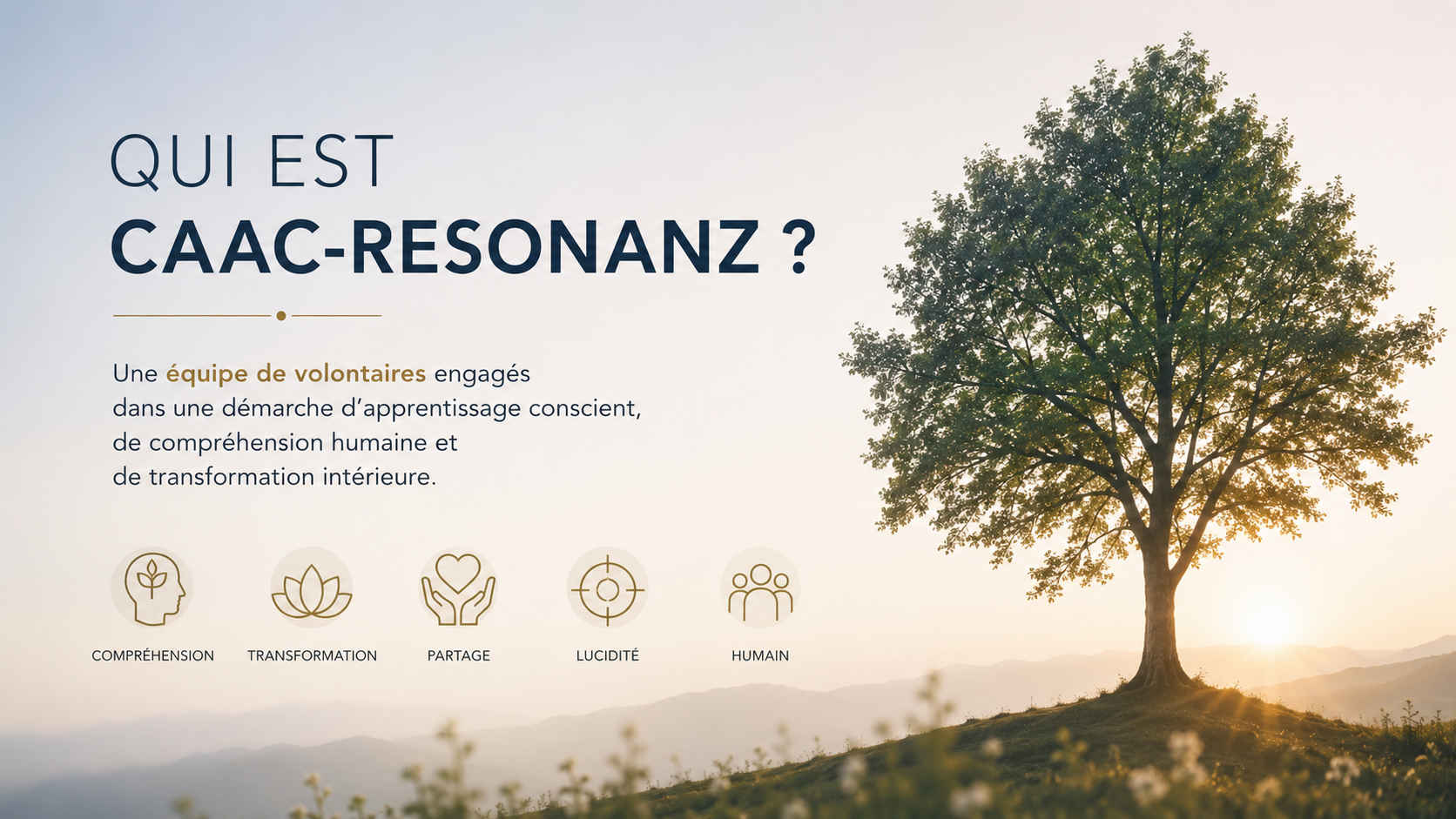 Apprentissage – Accompagnement conscient