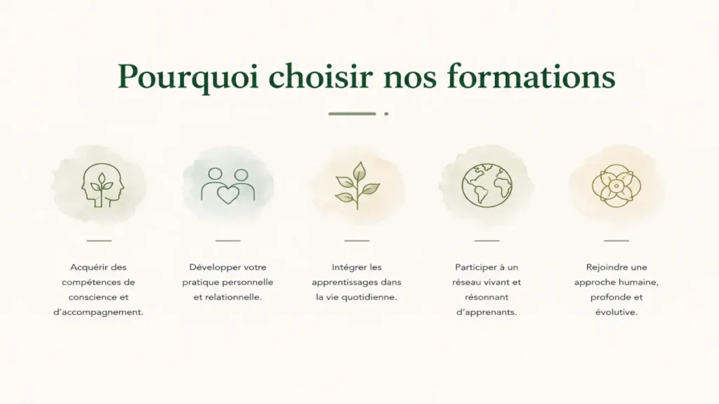 Cadre général des programmes et formations