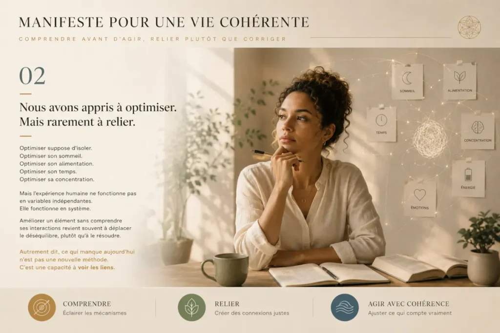 Relier à la place d’optimiser
