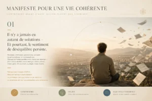 manifeste pour une vie cohérente - Il n' y a jamais eu autant de solutions